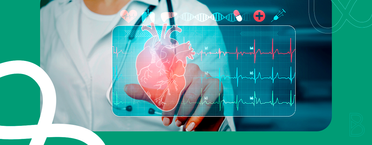 profissional saúde analisa eletrocardiograma detecção Fibrilação Atrial